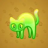 Scared Cat #9121 Scared Cat #9121