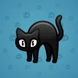 Scared Cat #9127 Scared Cat #9127