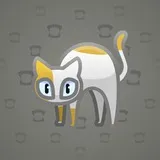 Scared Cat #9162 Scared Cat #9162
