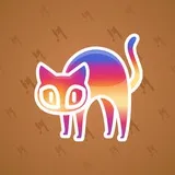 Scared Cat #9177