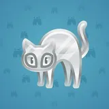 Scared Cat #9187 Scared Cat #9187