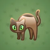 Scared Cat #9199 Scared Cat #9199