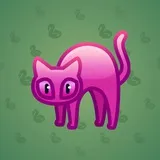 Scared Cat #9208 Scared Cat #9208
