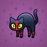 Scared Cat #9266 Scared Cat #9266