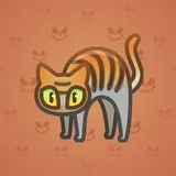 Scared Cat #9327