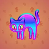 Scared Cat #9346 Scared Cat #9346