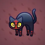 Scared Cat #9371 Scared Cat #9371