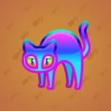 Scared Cat #9423 Scared Cat #9423