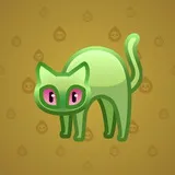 Scared Cat #9521 Scared Cat #9521