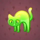 Scared Cat #9658 Scared Cat #9658