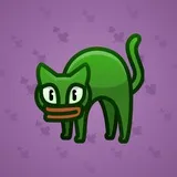 Scared Cat #9763 Scared Cat #9763