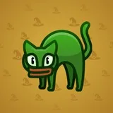 Scared Cat #9780 Scared Cat #9780