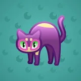 Scared Cat #9792 Scared Cat #9792