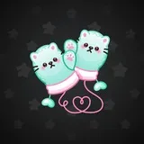 Snow Mittens #1078