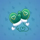Snow Mittens #1142