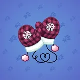 Snow Mittens #1253 Snow Mittens #1253