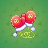 Snow Mittens #1311