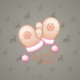 Snow Mittens #1441 Snow Mittens #1441