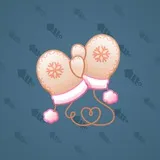 Snow Mittens #1455 Snow Mittens #1455