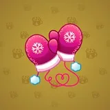 Snow Mittens #1501