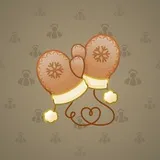 Snow Mittens #1621 Snow Mittens #1621