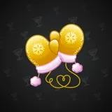 Snow Mittens #1627