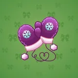 Snow Mittens #1692