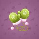 Snow Mittens #1766 Snow Mittens #1766