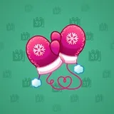 Snow Mittens #1931
