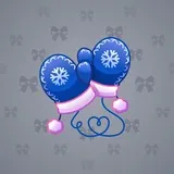 Snow Mittens #238