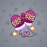 Snow Mittens #479