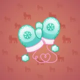 Snow Mittens #583 Snow Mittens #583
