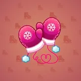Snow Mittens #623
