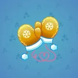 Snow Mittens #884