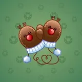 Snow Mittens #937