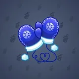 Snow Mittens #949